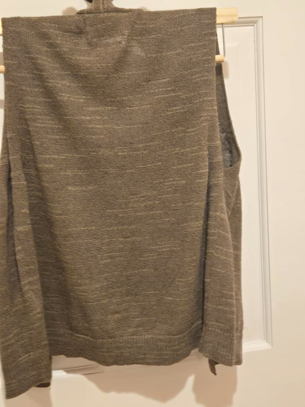 Fine knitted linen cotton tank